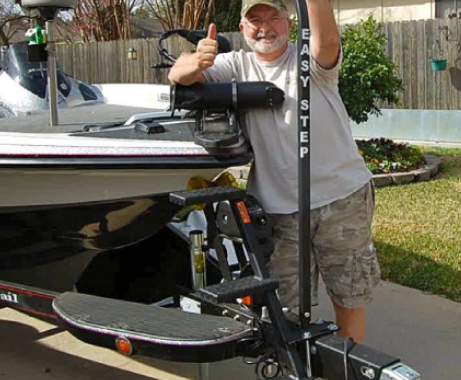 All steps allow for a hassle-free way to enter and exit your boat
