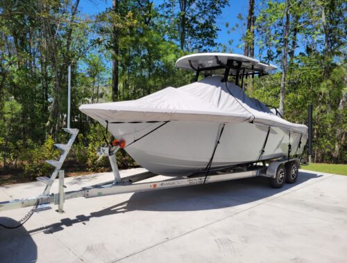 4.0-Galv 2020 SeaPro 239DLX made in USA by Easy Step System, Texas